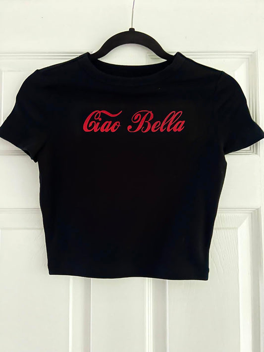Ciao Bella Cropped T-Shirt