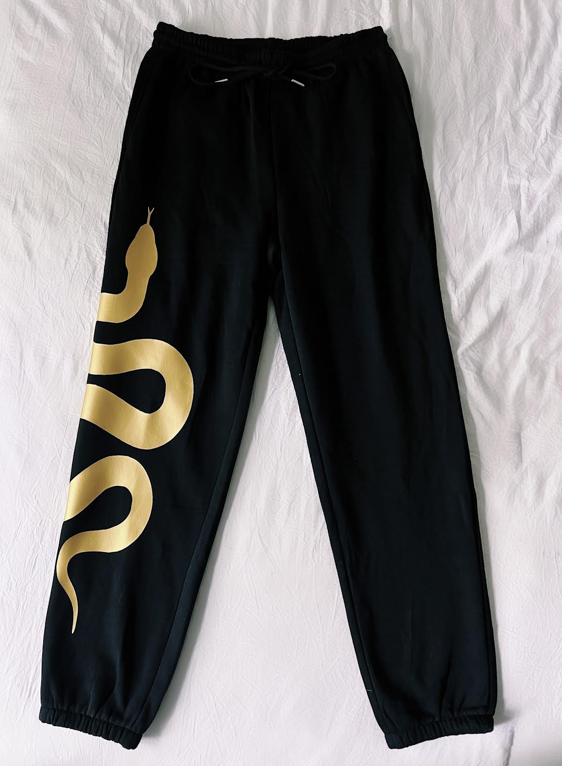 Gold Snake Sweatapnts