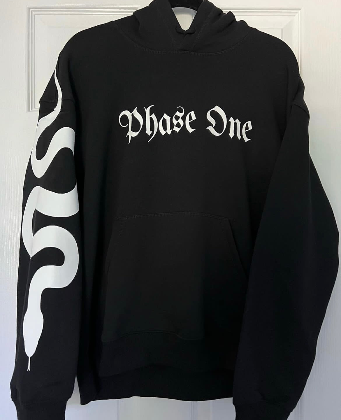 B&W Snake Hoodie