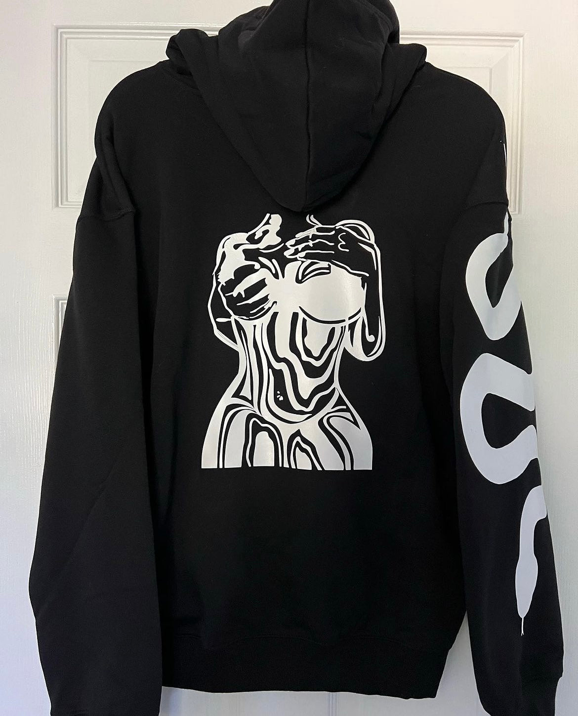 B&W Snake Hoodie