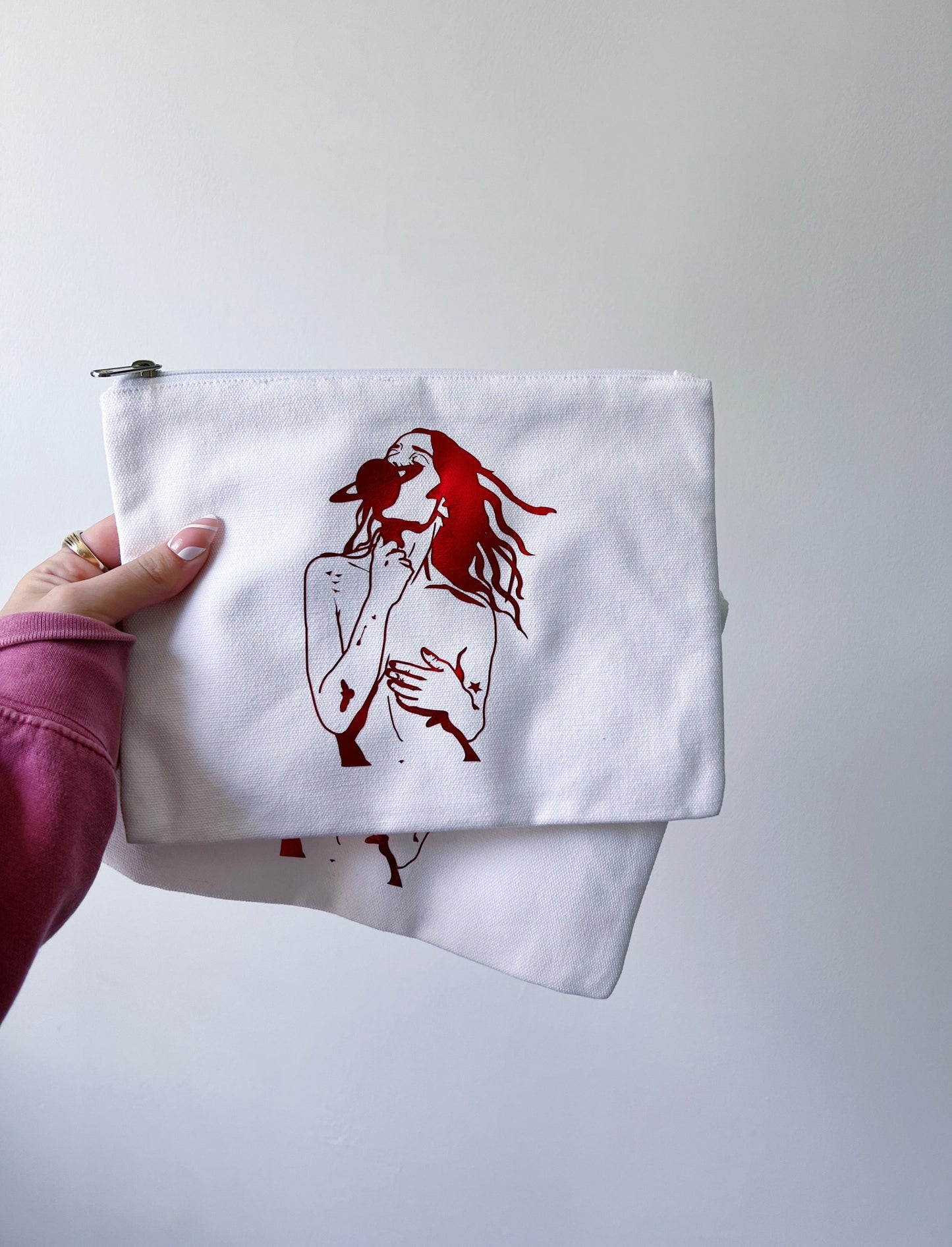 Ruby Red Travel Bag
