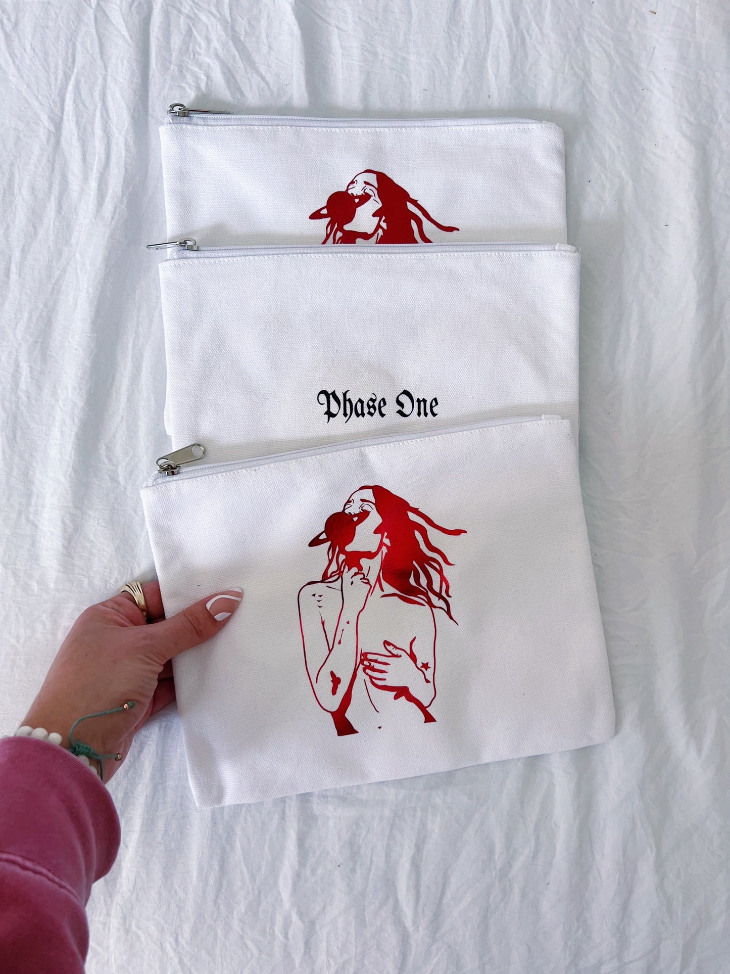 Ruby Red Travel Bag