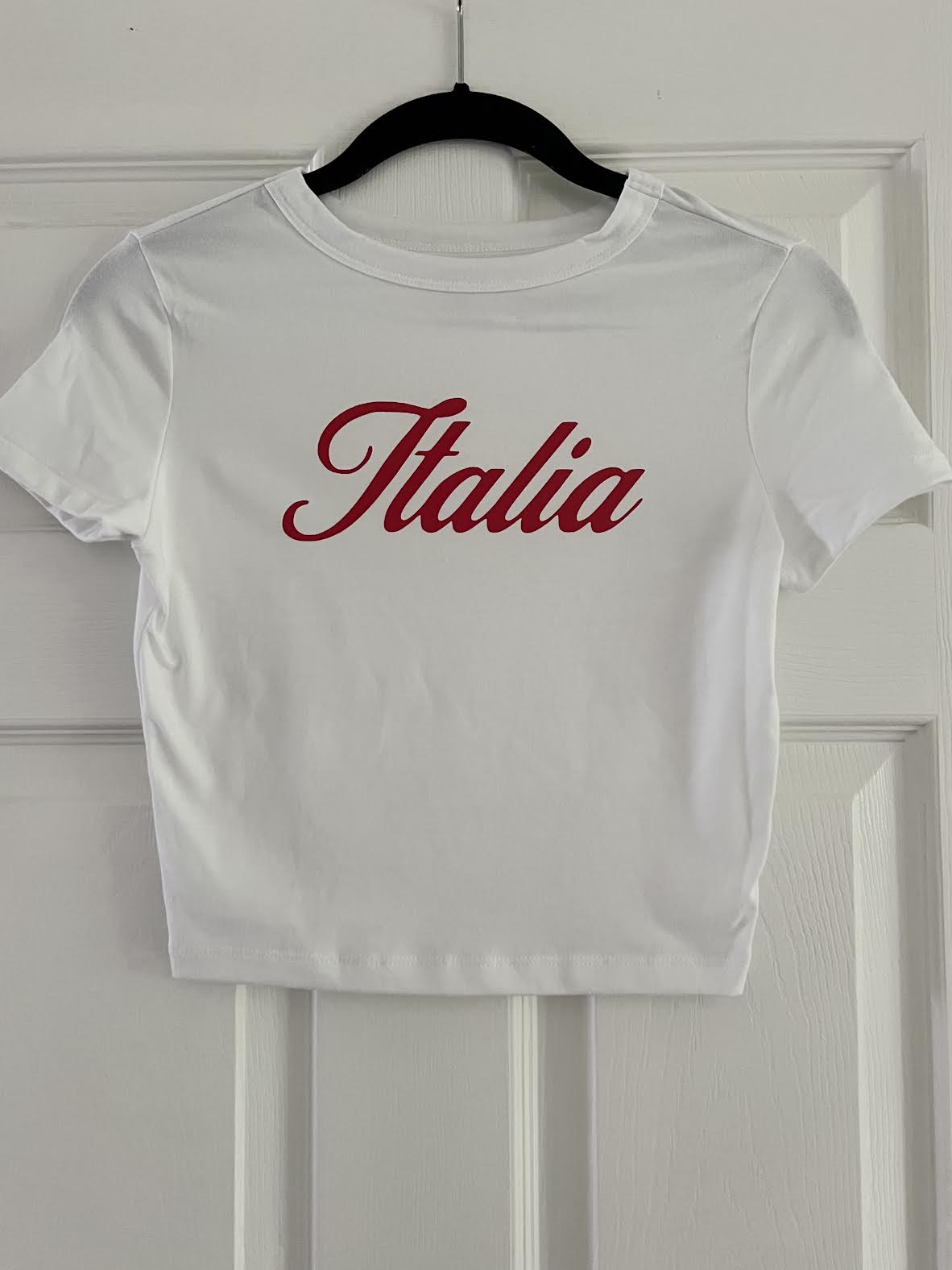 Italia Cropped T-Shirt