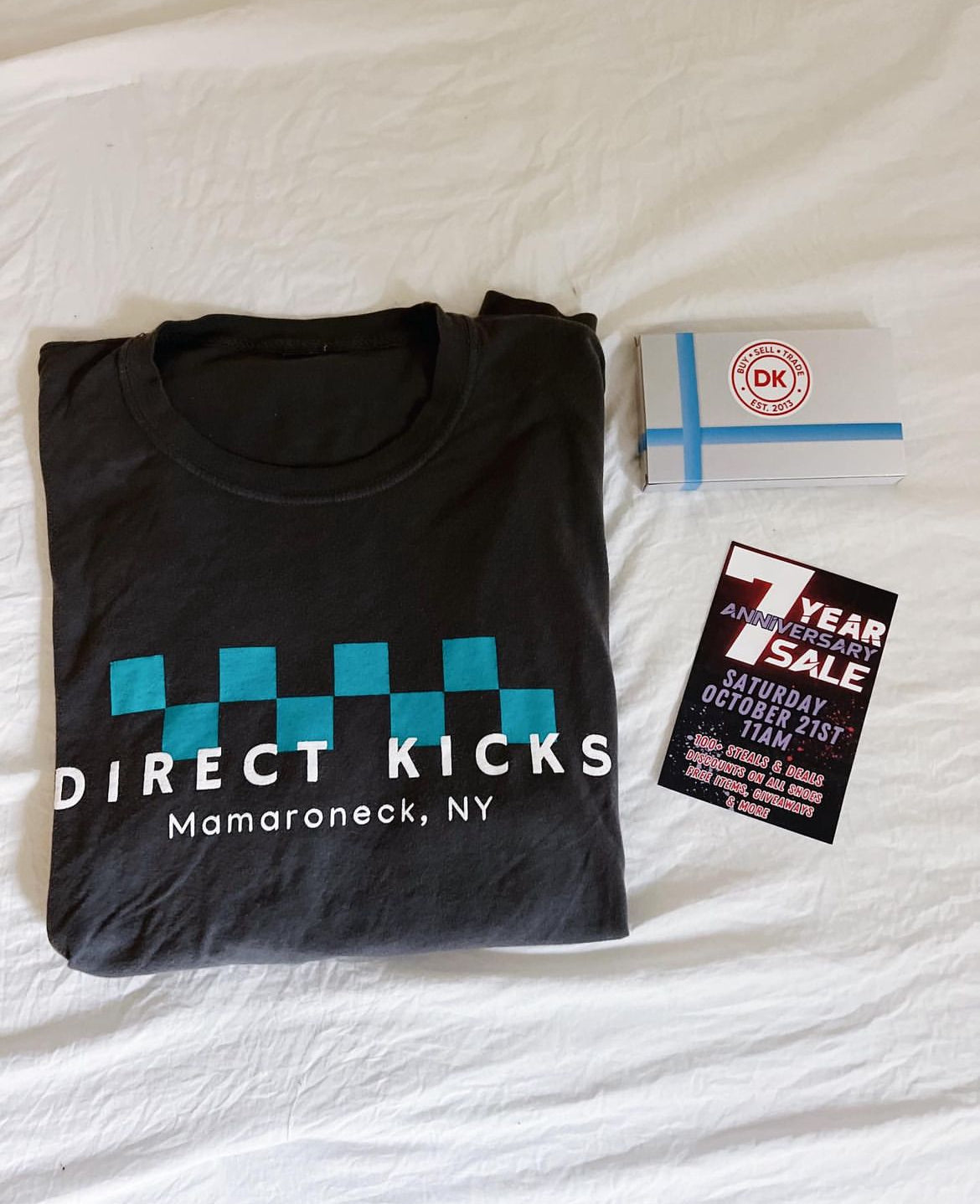 Direct Kicks 7 Year Anniversary Shirts